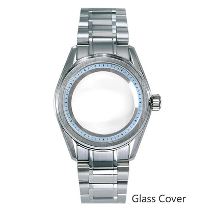 38mm GS Case with Chapter Ring NH35 NH34 Match Shunbun 28.5mm Dial Color Classic Watch Case