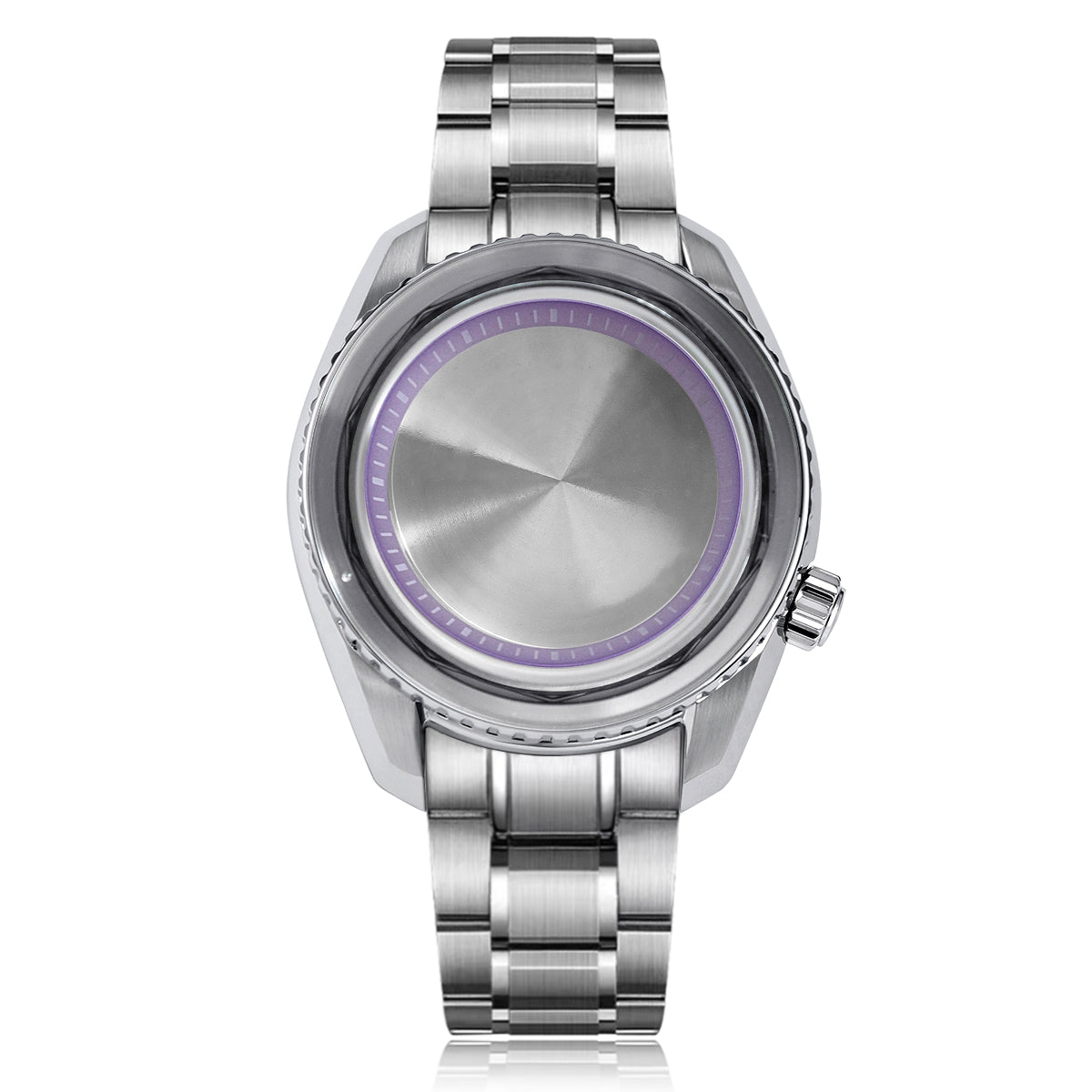 SPB185 42mm Case No Bezel Two-way Rotation NH34 NH35 Five-bead Strap