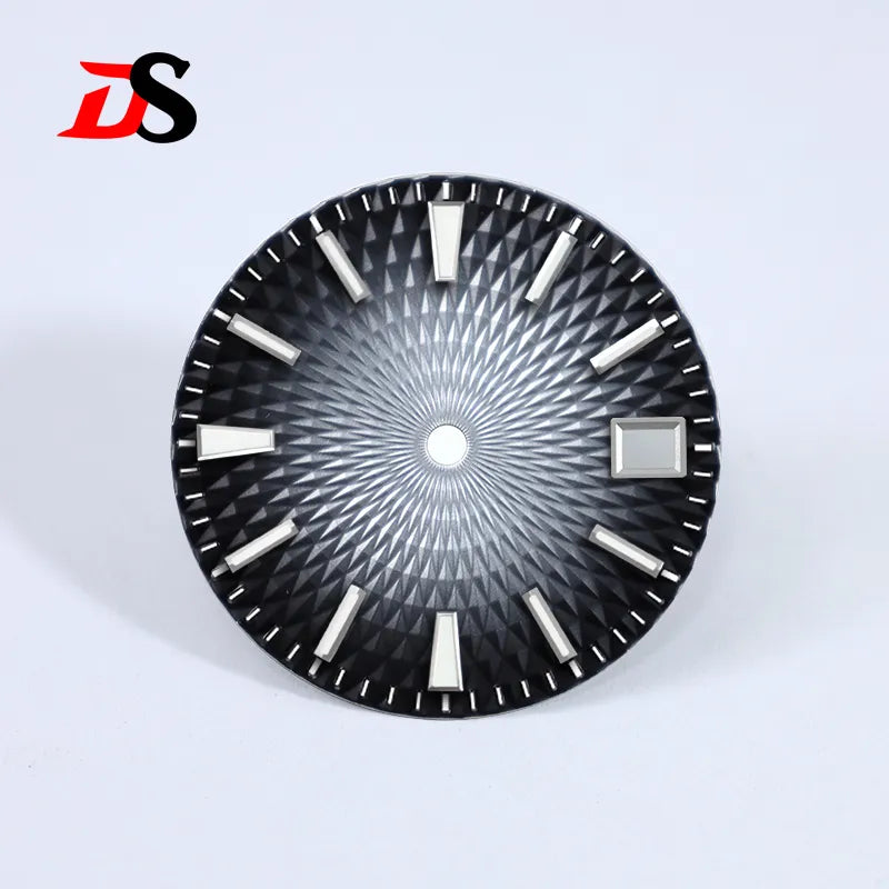 28.5mm Dial Pineapple Face Dial Diamond Pattern BGW9 Lume for NH35NH36 Movement