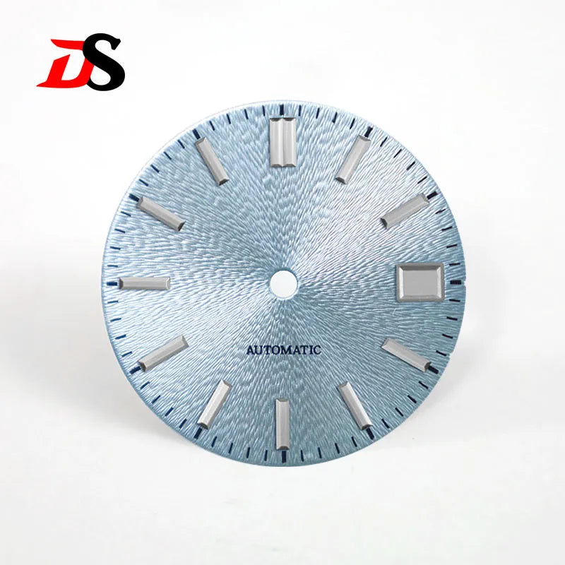 28.5mm Invisible Texture Sunburst No Lume NH35 Movement Multiple Colors