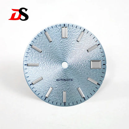 28.5mm Invisible Texture Sunburst No Lume NH35 Movement Multiple Colors