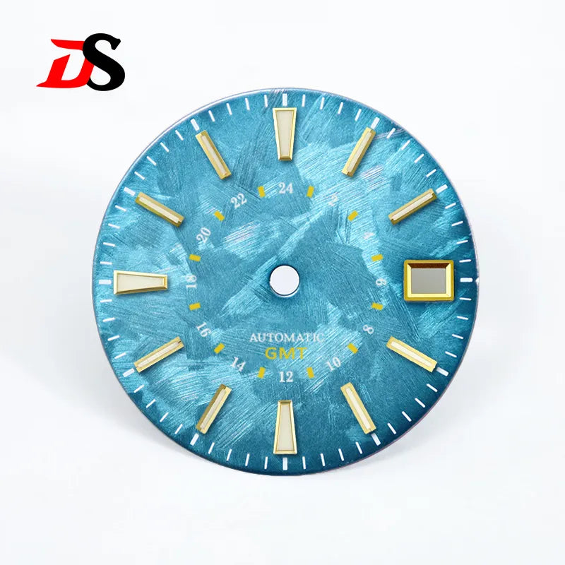 DS Sakura Orange GMT Dial Blue Luminous NH34GMT 28.5mm