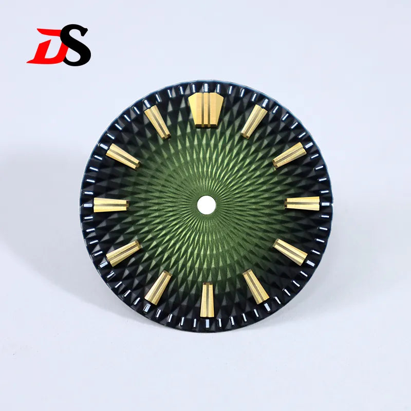 28.5mm Dial Pineapple Face Dial GS Diamond Pattern No Lume Suitable for NH35NH36 Movement