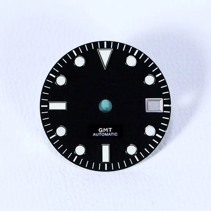 28.5mm Sunburst GMT Dial NH34 Movement