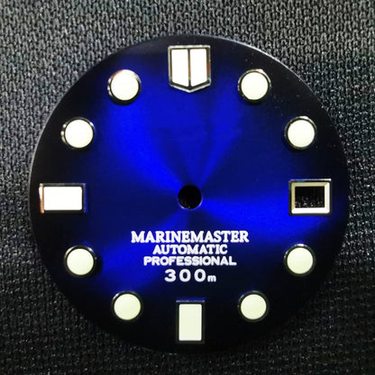 Marinemaster MM Index Dial BGW9 C3 Lume NH35NH36 Movement 28.5mm No Tick Mark