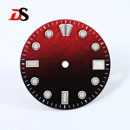 28.5mm Dial Crystal Titanium Dial Chaotic Texture BGW9 C3 Lume NH35 Movement