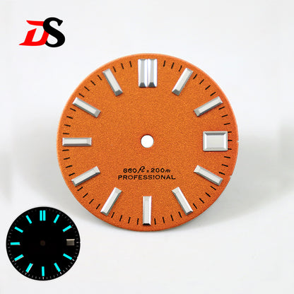 Spark Texture Blue Lume Date 28.5mm NH35 Dial Automatic