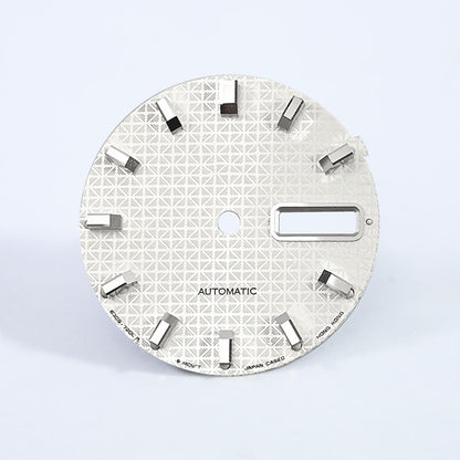 Sunburst Silver S OEM No Luminous Dial NH36 28.5mm