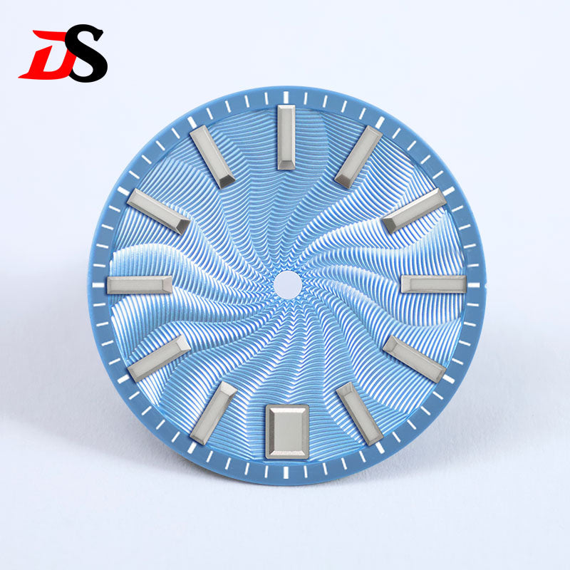 Guilloche Dial Smoked Series 28.5mm NH35 Mod Sterile NH34 NH38 No Date 3 O'clock/6 O'clock