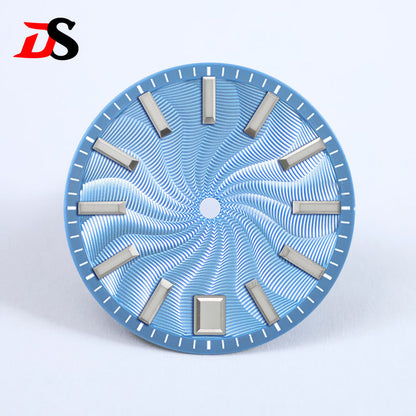 Guilloche Dial Smoked Series 28.5mm NH35 Mod Sterile NH34 NH38 No Date 3 O'clock/6 O'clock