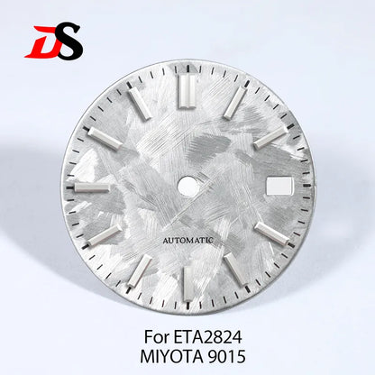 28.5MM Sakura Dial No Lume for ETA2824/MIYOTA 9015 Movement No Date