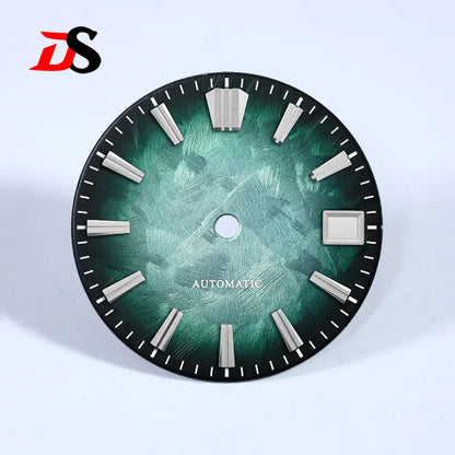 28.5MM Dial Shunbun GS Sakura Dial Blue Lume for NH35 Movement