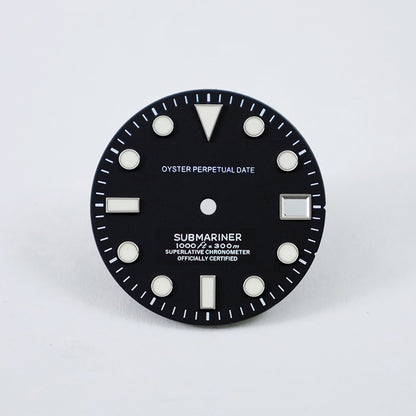 SUB Dial Mod Matte Dial BGW9 C3 Lume NH35NH36 Movement 28.5mm