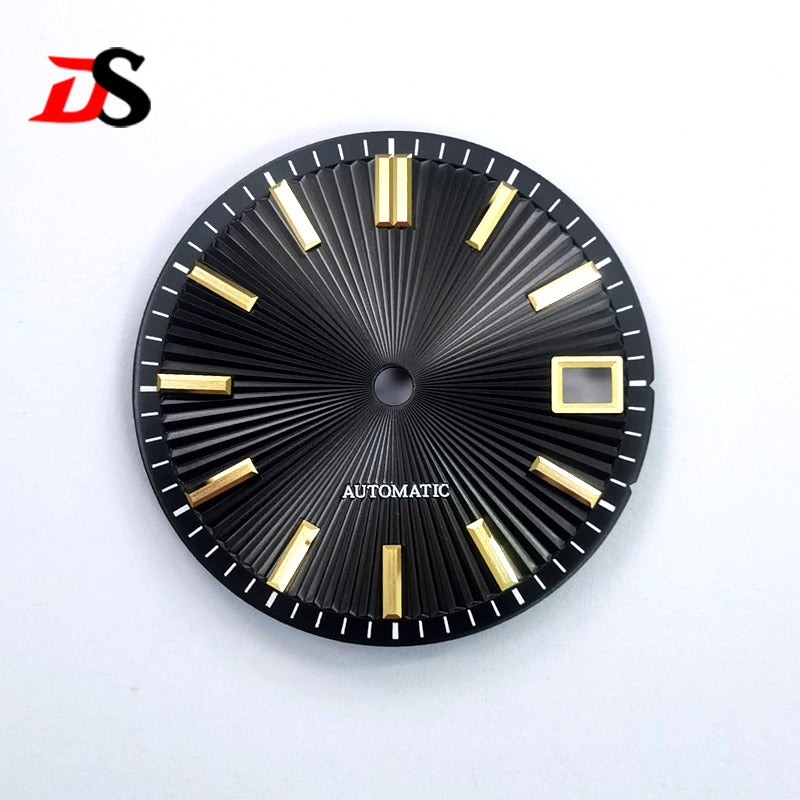 Red Cocktail Dial NH35NH34 No Lume 28.5mm