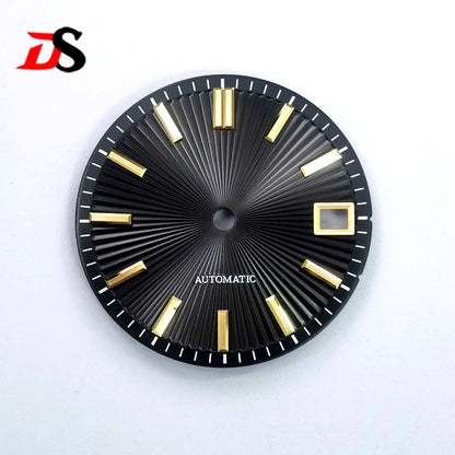 Red Cocktail Dial NH35NH34 No Lume 28.5mm