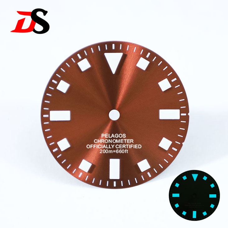 No Date Retro Pelagos Sun Blue/green Luminous Dial GMT50 Layer