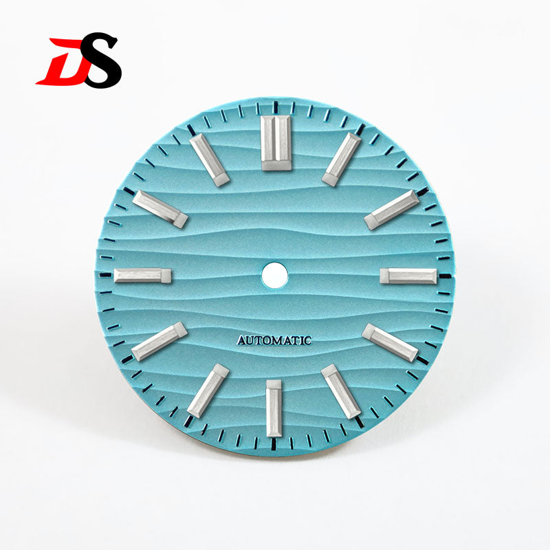 Sea Wave Dial No Date No Lume/blue lume NH35 Dial