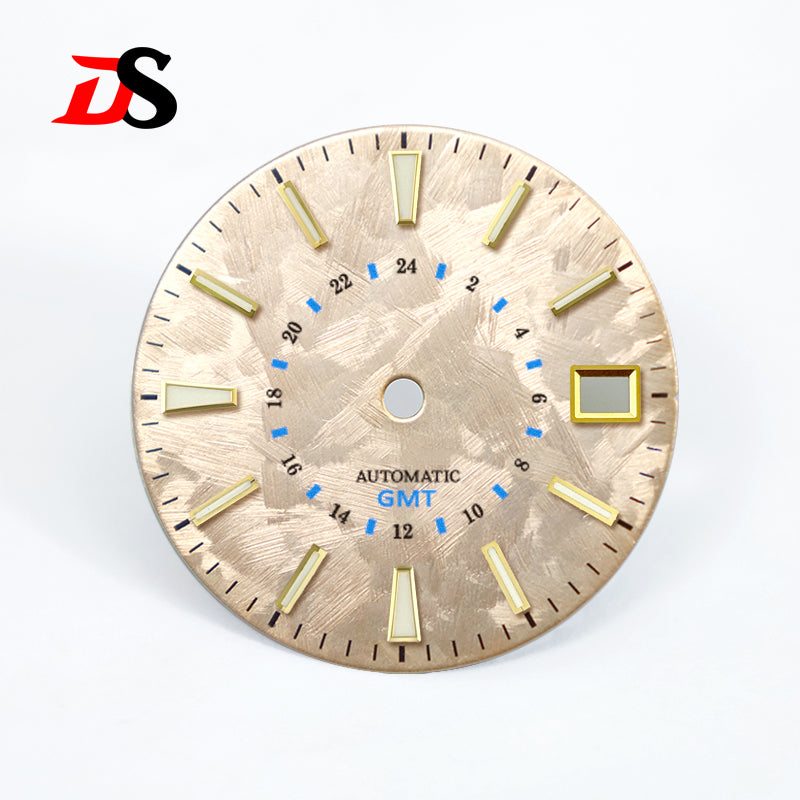 DS Sakura Blue GMT Dial 28.5mm Blue Lume NH34GMT Movement