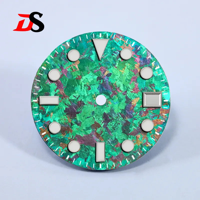 Ice Crystal Titanium Dial BGW9 C3 Lume NH35 Movement 28.5mm Dial