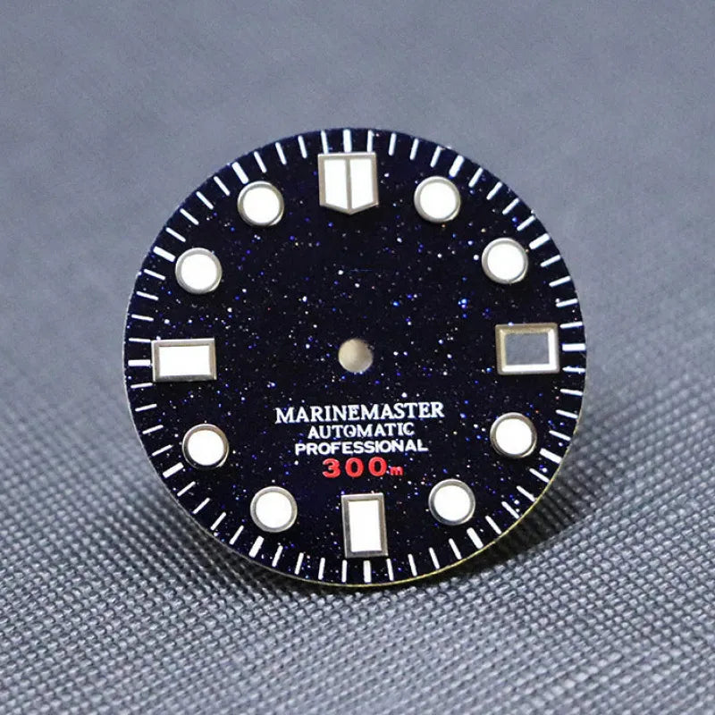 Marinemaster MM index 28.5mm Dial Blue Starry Sky NH35 nh36 movement blue sands