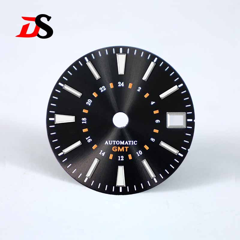 Sunburst 28.5mm Dial Blue Lume NH34 GMT Movement