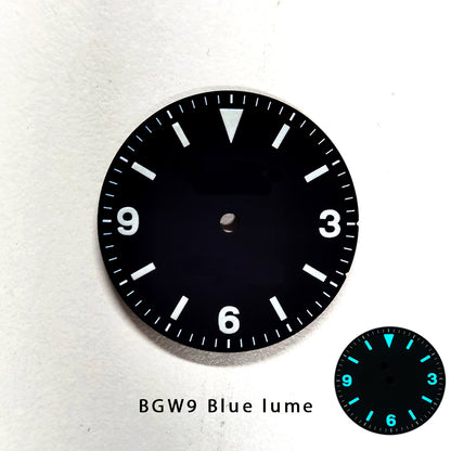 Retro EXPII Dial Blue lume