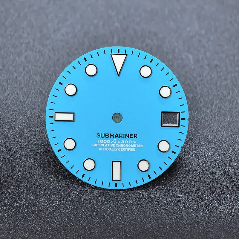 SUB Dial Mod Matte Dial BGW9 C3 Lume NH35NH36 Movement 28.5mm