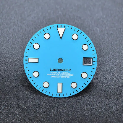 SUB Dial Mod Matte Dial BGW9 C3 Lume NH35NH36 Movement 28.5mm