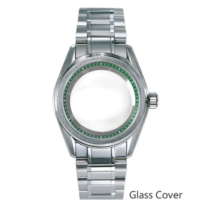 38mm GS Case with Chapter Ring NH35 NH34 Match Shunbun 28.5mm Dial Color Classic Watch Case
