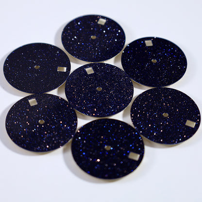 Arab Black Starry Sky Black Sandstone 28.5mm Dial NH35NH38 Movement