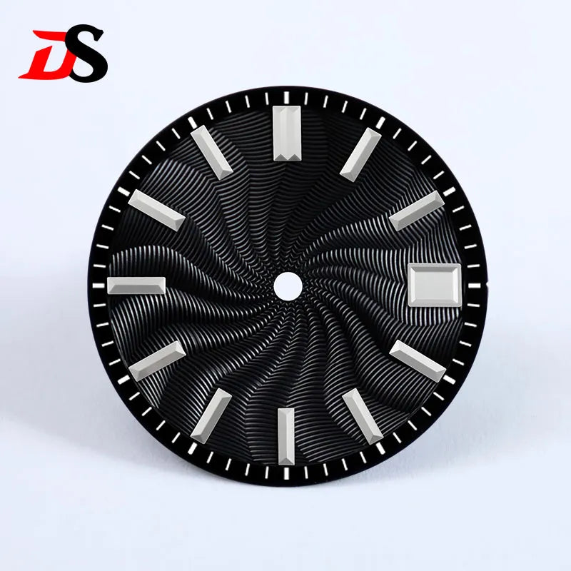 Guilloche Dial Envelope Index No Lume Sterile 28.5mm NH35NH34 Movement 3 O'clock /6O'clock /no Date