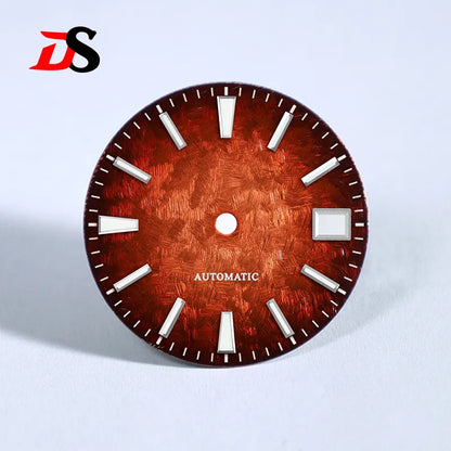 62GS Mod Xinzhou Sakura Dial NH35 Movement Blue Lume 28.5mm SKX007 GS Mod