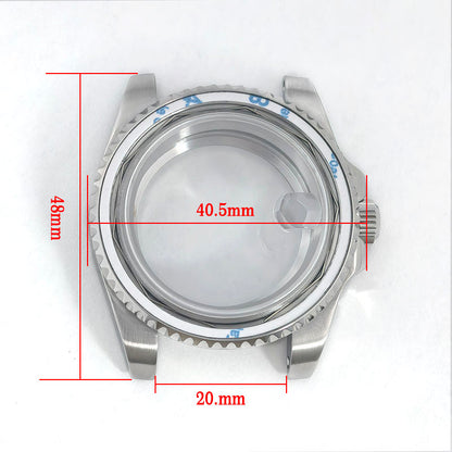 SUB Diving Case 40.5mm Stainless Steel GMT with Oyster Bracelet NH34 ETA2824