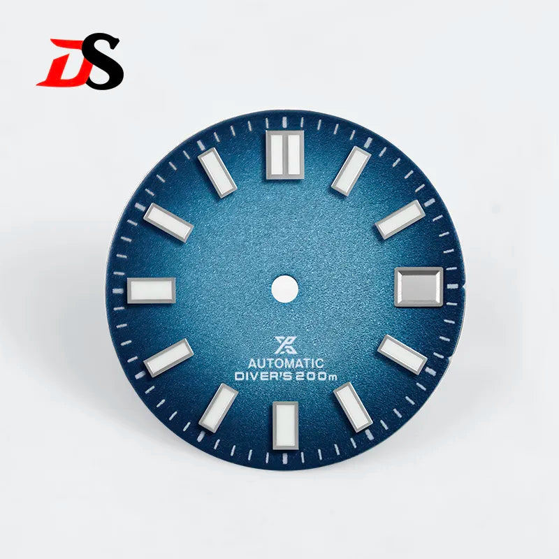 62mas 28.5mm Dial X Spark Texture Blue Lume NH35 Movement