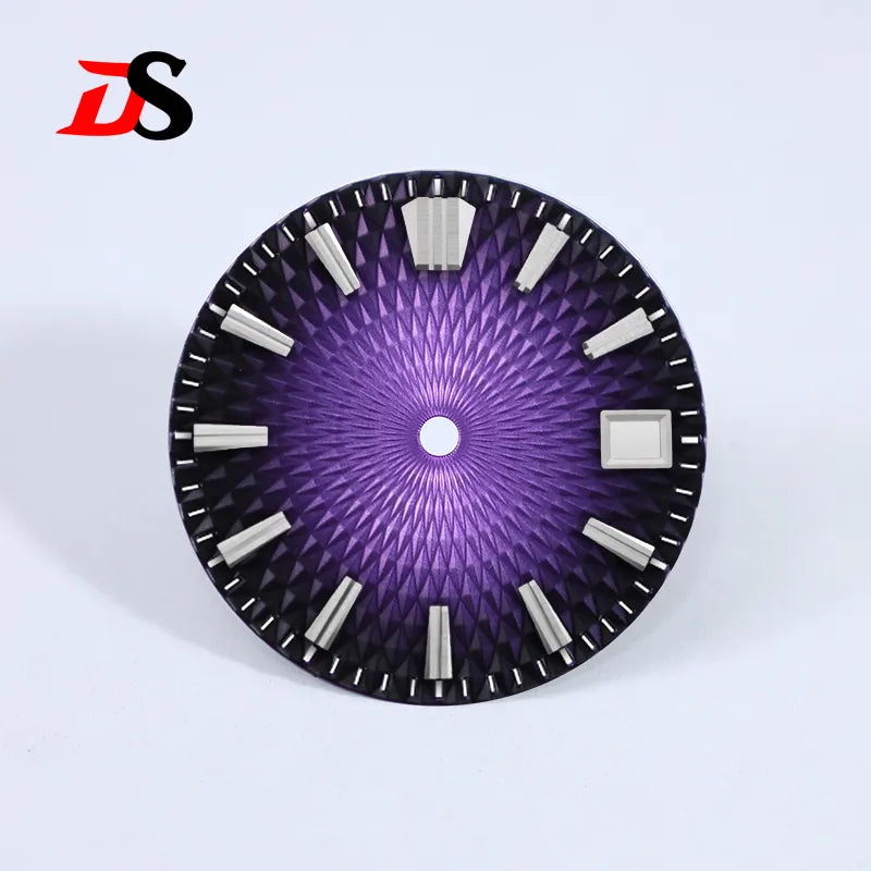 28.5mm Dial Pineapple Face Dial GS Diamond Pattern No Lume Suitable for NH35NH36 Movement