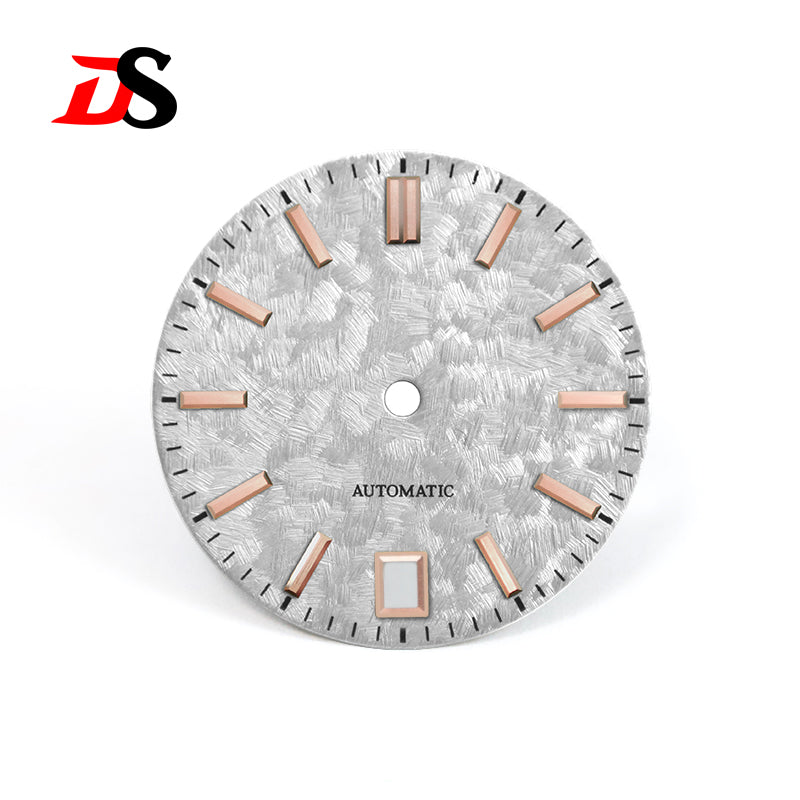 62GS Mod Dial Sakura Minute Mark NH34Gmt HI-BEAT 6 O'clock Date Xinzhou No Lume28.5mm for SKX007NH35