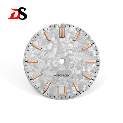 62GS Mod Dial Sakura Minute Mark NH34Gmt HI-BEAT 6 O'clock Date Xinzhou No Lume28.5mm for SKX007NH35