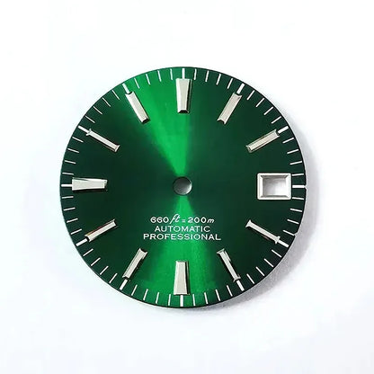 28.5mm Dial No Lume Sunburst Modified Watch NH35 Movement