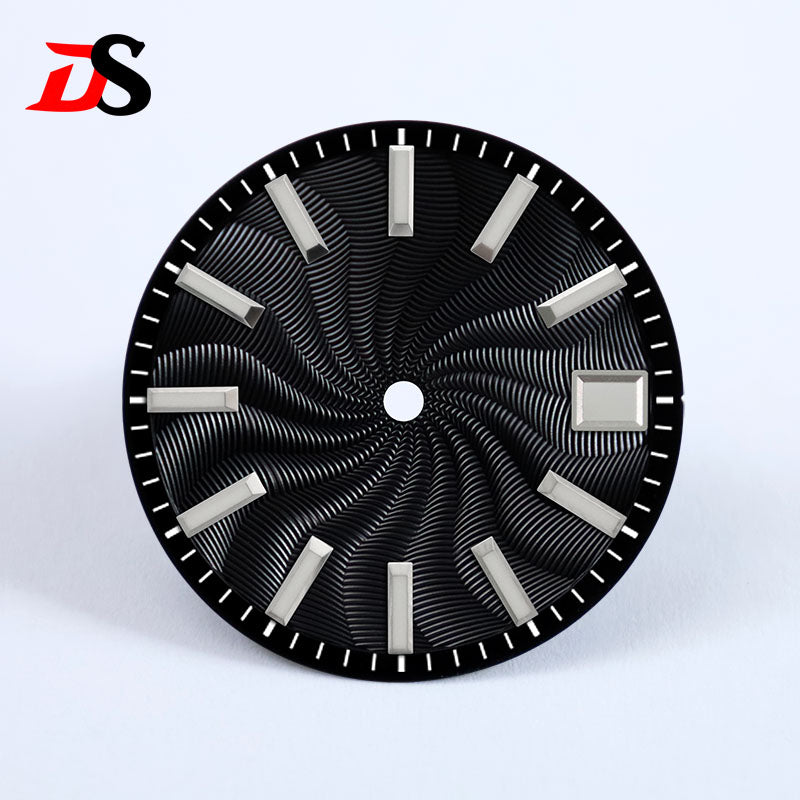 Guilloche Dial Smoked Series 28.5mm NH35 Mod Sterile NH34 NH38 No Date 3 O'clock/6 O'clock