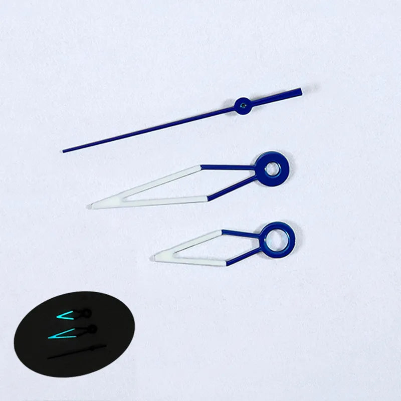 Skeleton Watch Hands NH35/NH36/NH38 BGW9 Lume Hour Hand Needle
