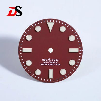Smoky Tiffany Blue 28.5mm Dial YM Index BGW9 C3 Lume NH38 NH34 Movement No Date