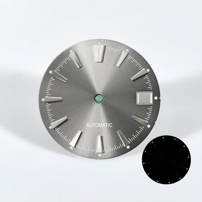 Sunburst Date Dial Green Lume Nh34