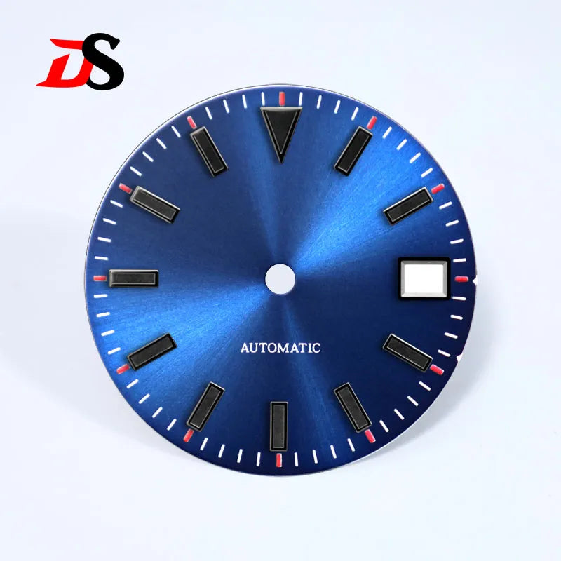 Matte Sunburst Dial Black Lume NH35 Movement 28.5mm