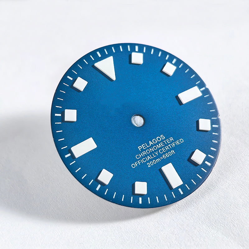 No Date Retro Pelagos Sun Blue/green Luminous Dial GMT50 Layer