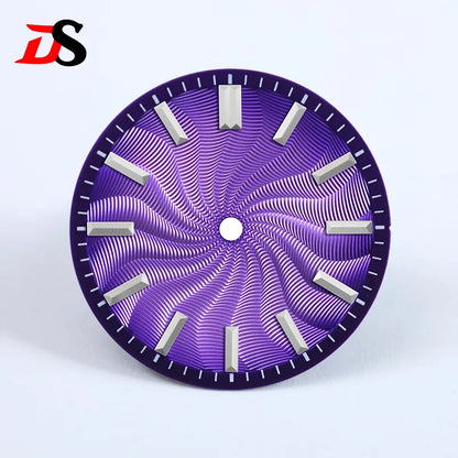 Guilloche Dial Envelope Index No Lume Sterile 28.5mm NH35NH34 Movement 3 O'clock /6O'clock /no Date