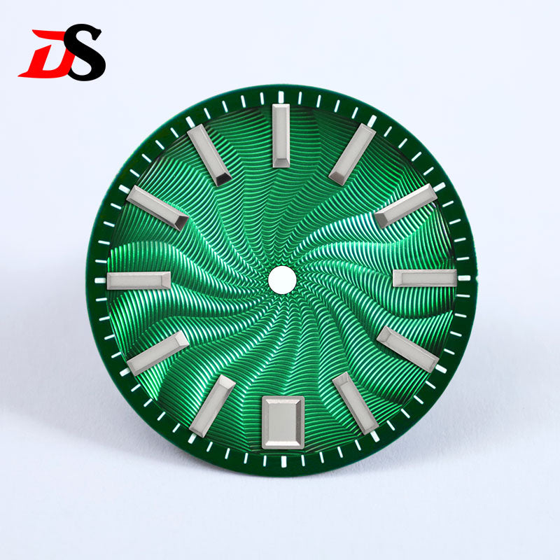 Guilloche Dial Smoked Series 28.5mm NH35 Mod Sterile NH34 NH38 No Date 3 O'clock/6 O'clock