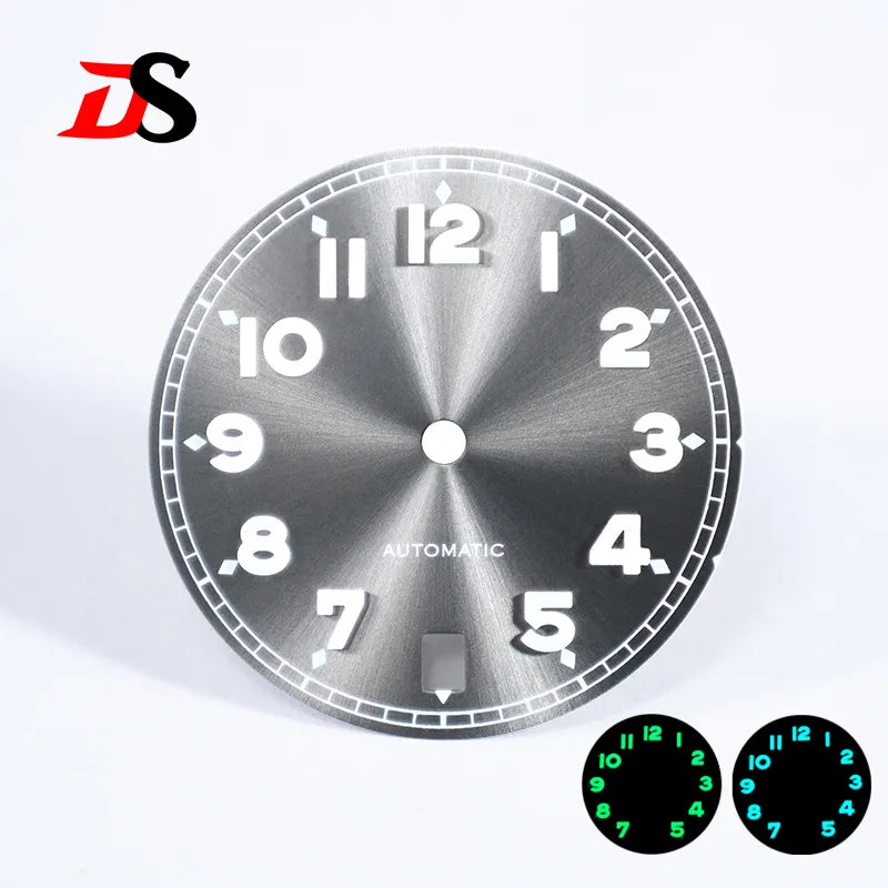 NH35 Dial 28.5mm Forerunner Dial BGW9 C3 Lume Number NH35 Movement