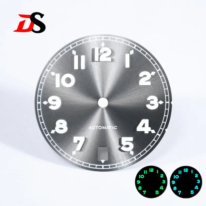 NH35 Dial 28.5mm Forerunner Dial BGW9 C3 Lume Number NH35 Movement