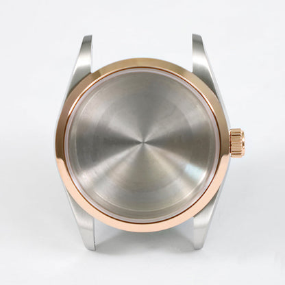 PVD Gold Rose gold 36mm Oyster Case Glass Sapphire AR Coating High Quality NH35/NH36