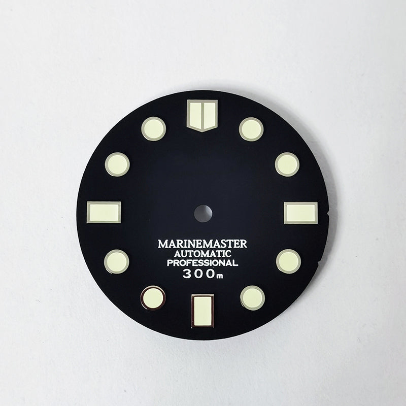 Marinemaster MM Index Dial BGW9 C3 Lume NH35NH36 Movement 28.5mm No Tick Mark